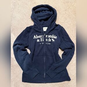 Abercrombie & Fitch Navy Hoodie
